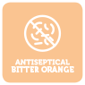 efficacia antisettica dell'arancio amaro